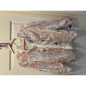 New Never Worn Cherry Betty Women’s Nutcracker Themed‎ Blouse